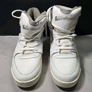Macgregor Hightop Basketball Shoes Mens Size 12M Leather Uppers White VTG